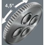 Wera 8010 B Zyklop Comfort Ratchet, Clè dynamométrique Noir/Vert, avec levier de commutation et 3/8" drive