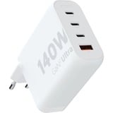 Xtorm 140W GaN² Ultra chargeur Blanc, 3x USB-C, 1x USB-A