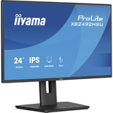iiyama ProLite XB2492HSU-B1 24" Moniteur Noir (Mat), 1x DisplayPort, 1x HDMI, 2x USB-A, 120 Hz