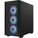 ASUS A21 PLUS TG ARGB boîtier mini tower Noir | 2x USB-A | RGB | Window