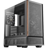 Antec P30 AIR boîtier midi tower Noir/bois | 2x USB-A | 1x USB-C | Window
