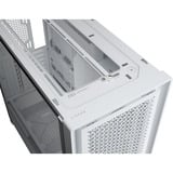 Corsair FRAME 5000D RS boîtier midi tower Blanc | 4x USB-A | 1x USB-C | RGB | Verre Trempé