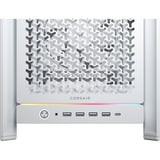 Corsair FRAME 5000D RS boîtier midi tower Blanc | 4x USB-A | 1x USB-C | RGB | Verre Trempé