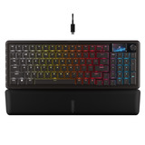 Corsair VANGUARD PRO 96 RGB clavier gaming mécanique Noir, Layout US (QWERTY), Corsair MGX, 96%, QWERTY US, MGX, 96%, RGB, hot-swap