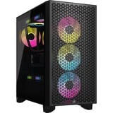 Corsair iCUE RX120 RGB Triple Kit, Ventilateur de boîtier Noir, 4 broches PWM