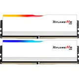 G.Skill 64 Go DDR5-6400 Kit , Mémoire vive Blanc, F5-6400J3239G32GX2-RM5RW, Ripjaws M5 RGB, XMP
