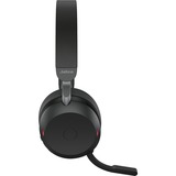 Jabra Evolve2 75 casque over-ear Noir, Link380c, Station de recharge