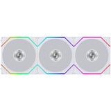 Lian Li UNI FAN TL FLEX ventilateurs de boîtier RGB  Blanc, 3 pièces, 120 x 124 x 28 mm, PWM