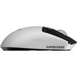 Logitech G Pro X2 SUPERSTRIKE, Souris gaming Gris clair/Noir