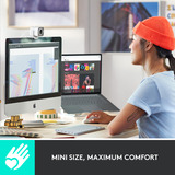 Logitech MX Keys Mini For Mac Minimalist Wireless Illuminated, clavier Graphite, US lay-out, Bluetooth
