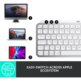 Logitech MX Keys Mini For Mac Minimalist Wireless Illuminated, clavier Graphite, Layout États-Unis, US lay-out, Bluetooth