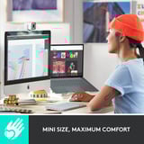 Logitech MX Keys Mini pour Mac Minimalist, clavier Graphite, Layout US (QWERTY), Bluetooth