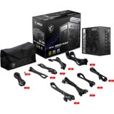 MSI MPG A850G PCIE5, 850 Watt alimentation  Noir, 7x PCIe, gestion des câbles