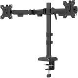 Neomounts DS60-600BL2 Bras de moniteur 10-32" - Quick-fix - butée à 180°, Support de moniteur Noir