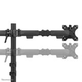 Neomounts DS60-600BL2 Bras de moniteur 10-32" - Quick-fix - butée à 180°, Support de moniteur Noir