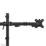 Neomounts DS60-600BL2 Bras de moniteur 10-32" - Quick-fix - butée à 180°, Support de moniteur Noir