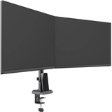 Neomounts DS60-600BL2 Bras de moniteur 10-32" - Quick-fix - butée à 180°, Support de moniteur Noir