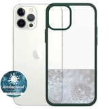 PanzerGlass ClearCaseColor iPhone 12/12 Pro, Housse smartphone Transparent/vert foncé