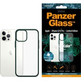 PanzerGlass ClearCaseColor iPhone 12/12 Pro, Housse smartphone Transparent/vert foncé