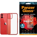 PanzerGlass ClearCaseColor iPhone 12 mini, Housse smartphone Transparent/Rouge