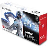 SAPPHIRE Radeon RX 9070 XT Pure, Carte graphique Blanc, 2x DisplayPort, 2x HDMI, RDNA4