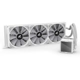 Sharkoon S100 ARGB, Watercooling Blanc, Connecteur de ventilateur PWM à 4 broches