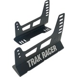 Trak Racer Supports de siège surdimensionnés, Montage Noir