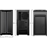 be quiet! PURE BASE 501 DX boîtier midi tower Noir | 2x USB-A | 1x USB-C | RGB | Verre Trempé