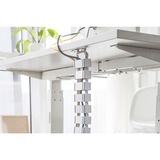 Digitus Guide-câble flexible à longueur réglable Argent
