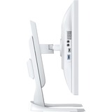 EIZO FlexScan EV2740X-WT 27" 4K UHD Moniteur  Blanc, 2x HDMI, DisplayPort, 3x USB-A, USB-B, 2x USB-C, RJ-45