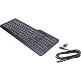 HP clavier Noir, Layout BE (AZERTY), 100%