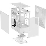 HYTE Y40 boîtier midi tower Blanc | 2x USB-A | 1x USB-C | Window