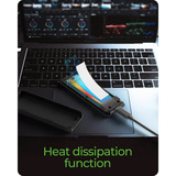 ICY BOX IB-1805ML-CU31 M.2, Boîtier disque dur Noir