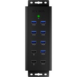 ICY BOX IB-HUB1703-QC3, Hub USB 