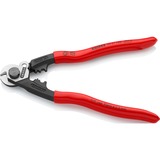 KNIPEX Coupe-câbles 95 61 190, Tenailles de cran gainées en plastique, polie