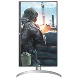 LG UltraFine 27UP650K-W 27" 4K Ultra HD Moniteur Blanc/argent, 1x DisplayPort, 2x HDMI