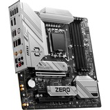 MSI B760M PROJECT ZERO, Socket 1700 carte mère RAID, 2.5Gb-LAN, Wi-Fi 6E, BT, Sound, µATX