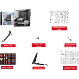 MSI B760M PROJECT ZERO carte mère socket 1700 RAID, 2.5Gb-LAN, Wi-Fi 6E, BT, Sound, µATX