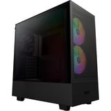 NZXT H5 Flow RGB boîtier midi tower Noir (Mat) | 1x USB-A | 1x USB-C | RGB | Window