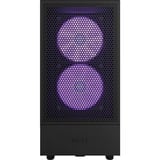 NZXT H5 Flow RGB boîtier midi tower Noir (Mat) | 1x USB-A | 1x USB-C | RGB | Window