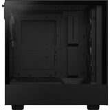 NZXT H5 Flow RGB boîtier midi tower Noir (Mat) | 1x USB-A | 1x USB-C | RGB | Window