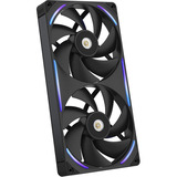 NZXT Performance Fan F280X RGB ventilateurs de boîtier Noir, 2 pièces, 280 x 140 x 30 mm, PWM, 2 pièces, 280 x 140 x 30 mm, PWM