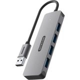 Sitecom USB-A vers 4x USB-A Hub, Hub USB Gris