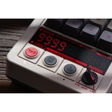 8BitDo Retro 18 Mechanical Numpad - N Edition, Pavé numérique Gris/Rouge, Kaih Box White switch V2, Dye-sub PST keycaps, USB / 2,4 GHz / Bluetooth