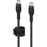 Belkin BOOSTCHARGE Flex USB-C/USB-C, Câble Noir, 3 mètres