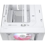 Corsair FRAME 4000D LCD RS ARGB Premium boîtier midi tower Blanc | 3x USB-C | RGB | Verre Trempé