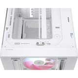 Corsair FRAME 4000D LCD RS ARGB boîtier midi tower Blanc | 3x USB-C | RGB | Verre Trempé