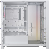 Corsair FRAME 4000D LCD RS ARGB boîtier midi tower Blanc | 3x USB-C | RGB | Verre Trempé