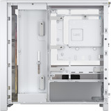 Corsair FRAME 4000D LCD RS ARGB boîtier midi tower Blanc | 3x USB-C | RGB | Verre Trempé