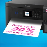 Epson EcoTank ET-2850 imprimante A4 multifonction Wi-Fi avec réservoir d'encre, Imprimante multifonction Noir, Numérisation, copie, Wi-Fi, jusqu'à 3 ans d'encre inclus